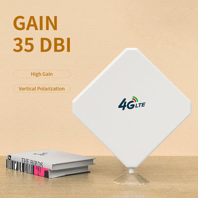 35dBi 3G 4G LTE TS9 SMA-Male Antenna for 600mhz-2700mhz Frequency Range V.S.W.R≤1.5