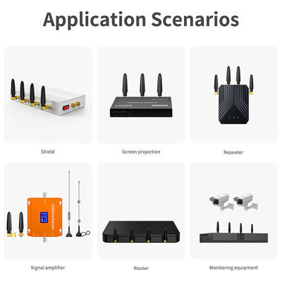 Long Range Mobile Phone Signal Receiver Wireless Omni Mimo Sma Antenna for 10g Capacity