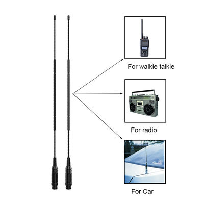 Impedance 50ohm Long Range Dual Car Radio Motorola Walkie Talkie Cb Antenna For Motorola