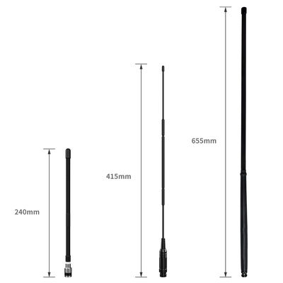 Impedance 50ohm Long Range Dual Car Radio Motorola Walkie Talkie Cb Antenna For Motorola