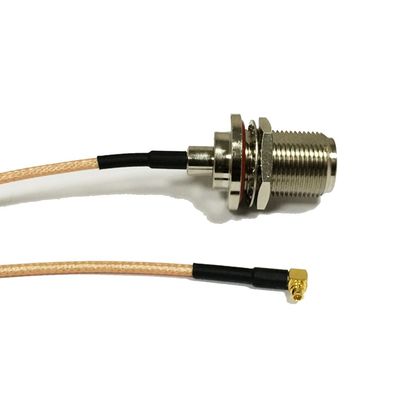 Cat 1 RG 316 Cable Assembly with MCX Male to TNC Female 15cm Wifi RF Antenna Cable Pigtail