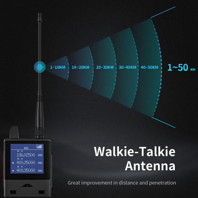 Multiband VHF UHF Dual Band Walkie Talkie TW UHF Radio Antenna with BNC Male Connector