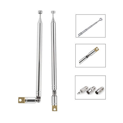 Aluminum Alloy 10 Sections Telescopic Amateur VHF UHF FM HF Car Auto Radio DAB Antenna