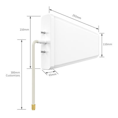 High Gain Directional Wireless Log-Periodic Antenna with Maximum Input Power of 100W