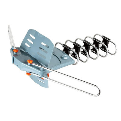 Long Range Vhf Uhf Hd Remote Control Rotating Yagi Outdoor Aluminum De Digital Para Tv Antenna