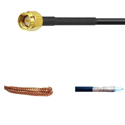 Tv Connector Pigtail Coaxial Cable for Networking Number of Conductors ≥ 10 Communication