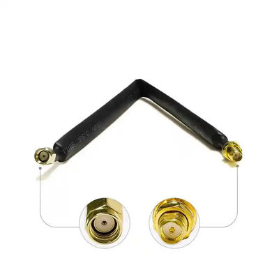 Customized Window Flat Cable with SMA/N or UHF Connector Length 30cm or Customized