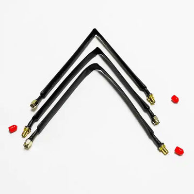 Customized Window Flat Cable with SMA/N or UHF Connector Length 30cm or Customized