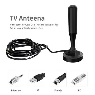 360 Degree Active UHF VHF Indoor HD Digital TV Antenna with Private Mold and High Gain