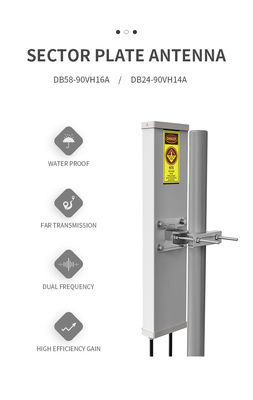 915MHz 15dBi 120 Degree MIMO Sector Antenna with Front to Back Ratio of 18