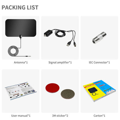 147-230mhz/470-862mhz Frequency Adhersive Mount Long Range 99900 Miles Digital TV Antenna
