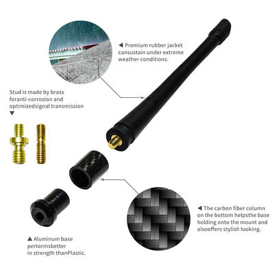 88-108 MHz AM FM Auto Radio Antenna Denon Telescopic Splitter Dipole Amplifier with 1.5 VSWR