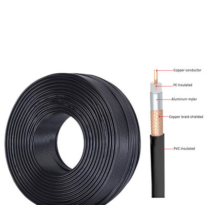 1-6000MHz Frequency Range Jumper Low Loss LMR400 RF Cable with AP AA Outer Conductor