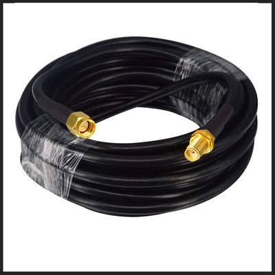 1-6000MHz Frequency Range Jumper Low Loss LMR400 RF Cable with AP AA Outer Conductor
