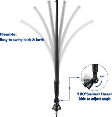 180-degrees Swivel base Waterproof FM/AM Marine Boat Car Home Radio Frequency Antenna