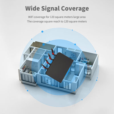 Indoor and Outdoor Dual Band ABS Vertical Wifi Antenna with 2.4G/5.8G Frequency Range