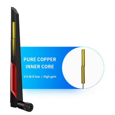 Indoor and Outdoor Dual Band ABS Vertical Wifi Antenna with 2.4G/5.8G Frequency Range