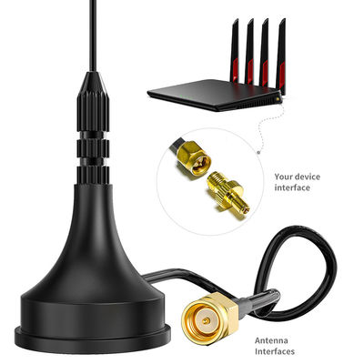 Dual Band Mimo Loop Mounted Outdoor Magnetic Antenna for GPRS Gsm 5ghz Wifi 3G 5G 4G