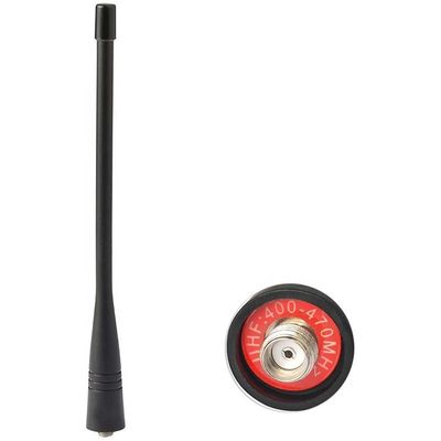 Vertical Polarization 400-470MHz Rubber Antenna for Smart Walkie-Talkie Communication