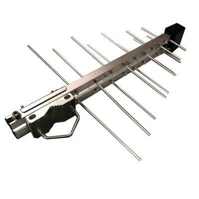 Outdoor UHF VHF Digital TV Yagi Antenna with Amplifier and R.H.C.P Polarization Inten