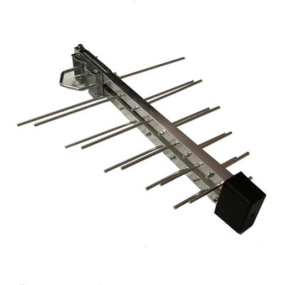 Outdoor UHF VHF Digital TV Yagi Antenna with Amplifier and R.H.C.P Polarization Inten