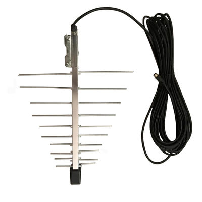 Outdoor UHF VHF Digital TV Yagi Antenna with Amplifier and R.H.C.P Polarization Inten