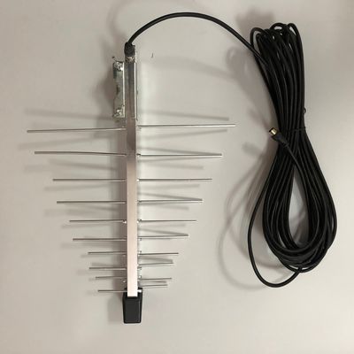 Outdoor UHF VHF Digital TV Yagi Antenna with Amplifier and R.H.C.P Polarization Inten
