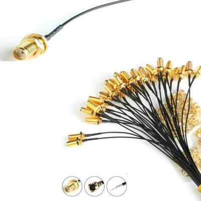 12cm Grey SMA Male To IPEX Pigtail Cable Jack Male SMA To UFL Extension Connector Wire Booster