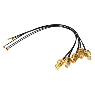 12cm Grey SMA Male To IPEX Pigtail Cable Jack Male SMA To UFL Extension Connector Wire Booster