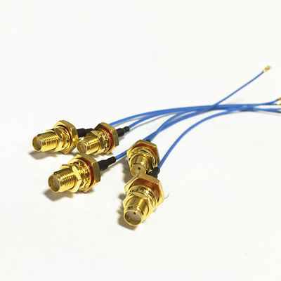 12cm Grey SMA Male To IPEX Pigtail Cable Jack Male SMA To UFL Extension Connector Wire Booster