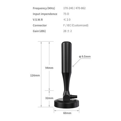 Experience the Best Indoor TV Reception with High Gain UHF VHF Cable Power Amplifier