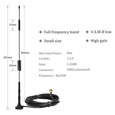Outdoor Omni External Mimo Lte Signal Amplifier Router for Vertical Polarization Type