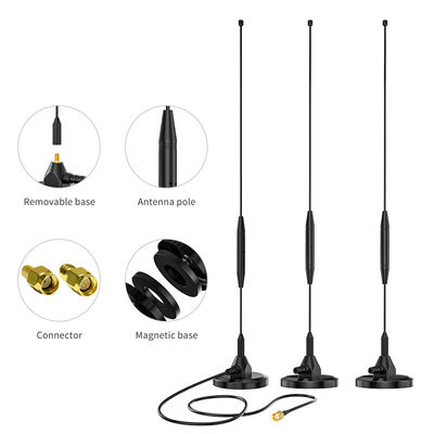 10dbi Gain Dual Band Mimo Loop Mounted Base Sucker Antenna for in Outdoor Environments