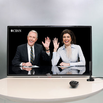 Indoor TV Antenna with Magnetic Base and VHF 174-240MHz/UHF 470-862MHz Frequency