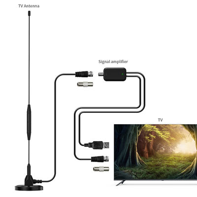 50W Input Power Private Mold VHF/UHF 40-890MHz Outdoor Digital TV Antenna Signal Booster