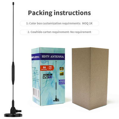 50W Input Power Private Mold VHF/UHF 40-890MHz Outdoor Digital TV Antenna Signal Booster