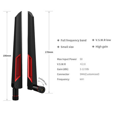 Dual Band 4G Lte Wifi Router with 2.4GHz 5GHz Antenna and Omnidirectional Radiation