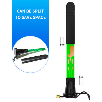 Walkie Talkie AM/FM Rubber Antenna Amplifier Splitter for Maximum Input Power of 50W