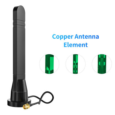 Walkie Talkie AM/FM Rubber Antenna Amplifier Splitter for Maximum Input Power of 50W