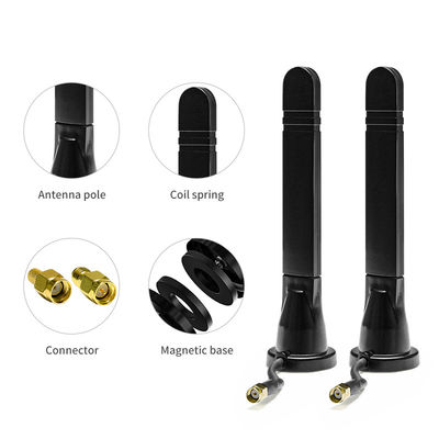 Walkie Talkie AM/FM Rubber Antenna Amplifier Splitter for Maximum Input Power of 50W