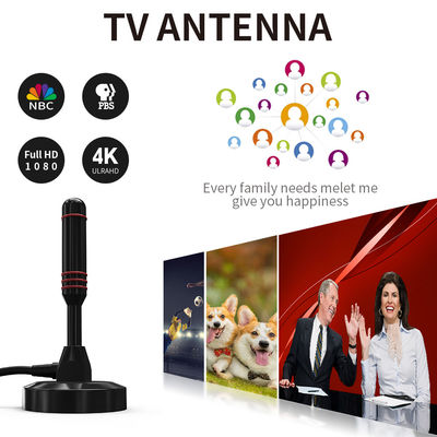 Indoor HDTV Antenna 200 Miles with Amplified Digital Adapter and Customized Connector