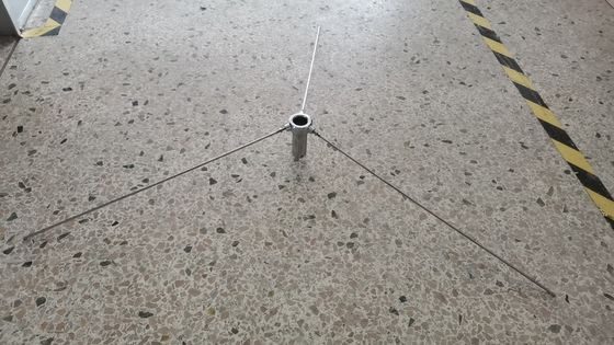 35mm Diameter VHF Fiberglass Boat Antenna 156-163MHz Marine Radio Antenna 5.2M 93stages
