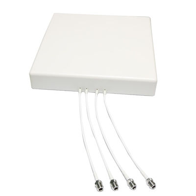 N-Female Connector 50 Ohm Abs Panel Antenna for Horizontal 80° Half-Power Lobe Width