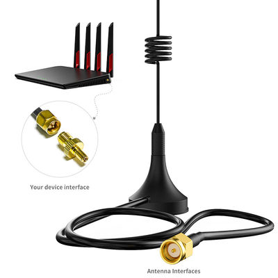 RG316 Cable 4dBi Magnetic Signal Booster for 4G/3G/2G GSM GPRS Communication Antenna