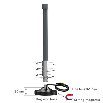 Lora 433mhz 868mhz 915mhz VSWR≤1.50 0.02f Outdoor Waterproof Omni Fiberglass Antenna