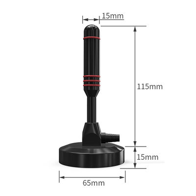 Vertical Polarization Indoor HDTV Antenna with Long Range Amplifier and 3M Wireless Cable