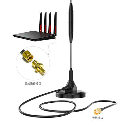 Indoor DVB-T2 Suction Cup Antenna for Maximum Power of 50W and Wide Frequency Range
