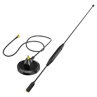 Indoor DVB-T2 Suction Cup Antenna for Maximum Power of 50W and Wide Frequency Range