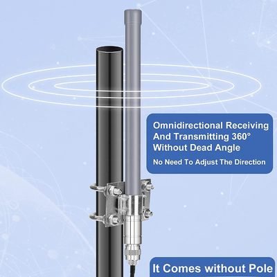 Outdoor Waterproof Omni Fiberglass Antennas for Lora 433mhz 868mhz 915mhz Performance