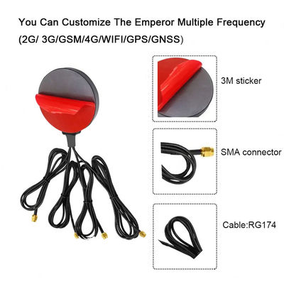 5 In 1 Mini Internal Passive External Marinated RTK GNSS LTE GSM WiFi 4G MIMO Car GPS Combo Antenna